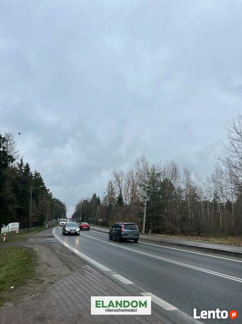 Działka inwestycyjna usługowa Józefów 801 trasa