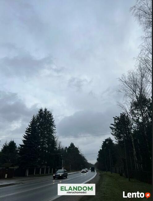 Działka inwestycyjna usługowa Józefów 801 trasa