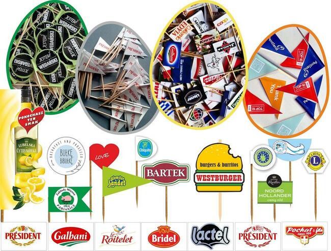 Wykałaczki #pikery #toppery Degustacyjne - Dekoracyjne \