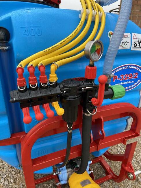Opryskiwacz Polowy Zawieszany BIARDZKI 400L RSM Atest 5 LAT