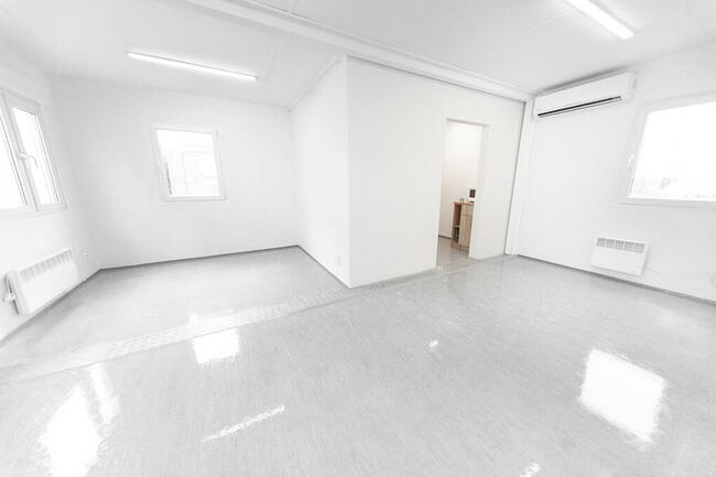 DUŻY Kontener mieszkalny socjalny pawilon biurowy klimatyzac