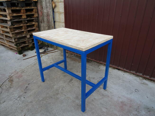 Stół Warsztatowy, falbanek, do pakowania, roboczy Blat 30 mm