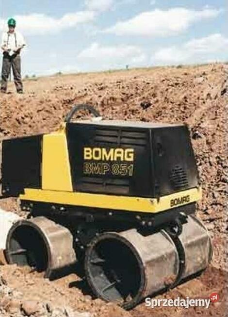 Walec zdalnie sterowany do wykopów Bomag BMP 851