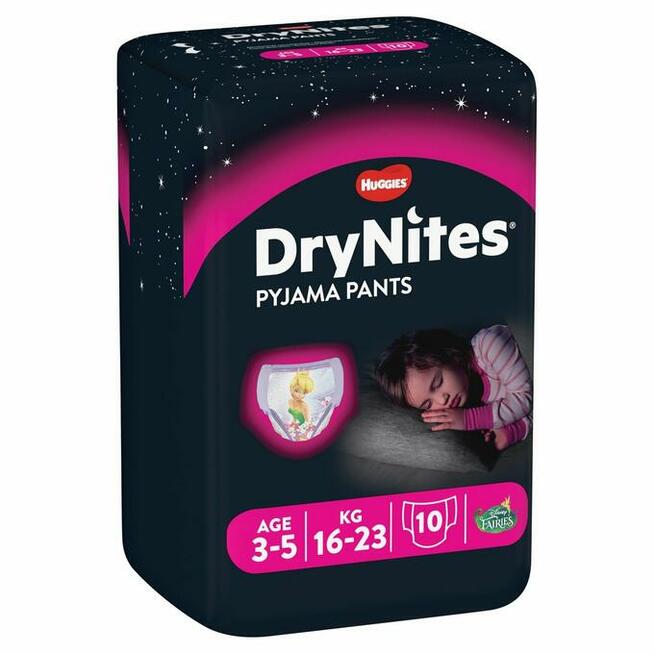 Huggies DryNites Pieluchomajtki 3-5 lat 10 szt.