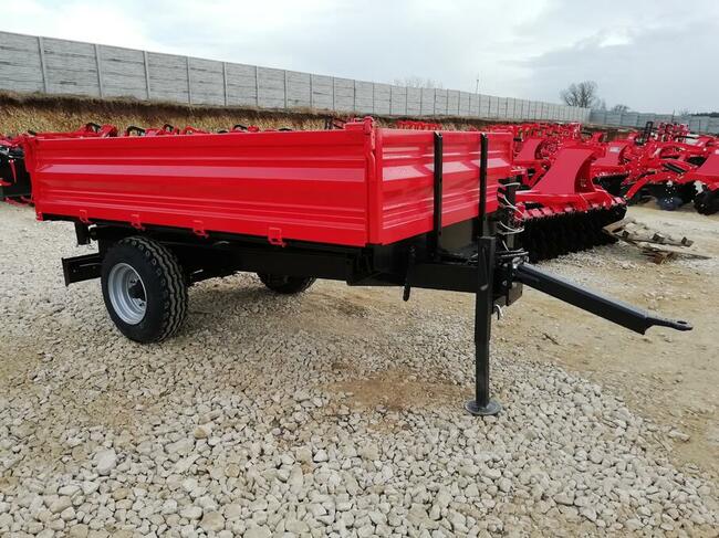 Przyczepa Rolnicza ciągnikowa Jednoosiowa 3T EURO-MASZ