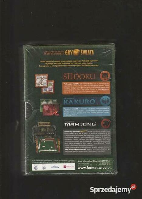 Gry Świata Sudoku, Mahjong, Kakuro PC