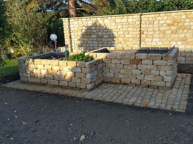 Kamień elewacyjny dekoracyjny na elewacje piaskowiec