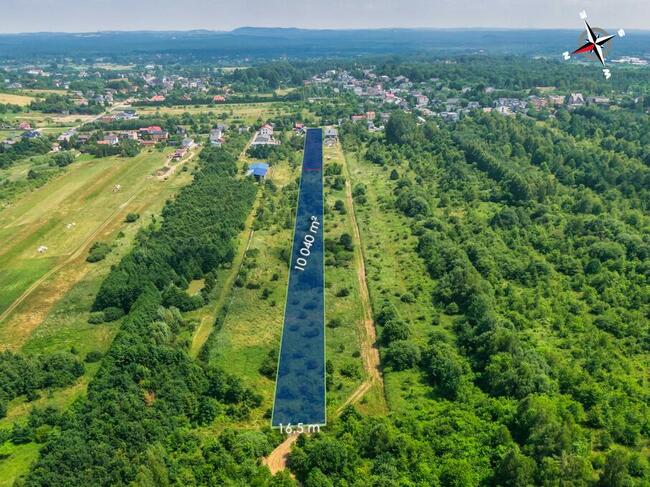 Duża działka budowlana, Wrzosowa, blisko Częstochowy