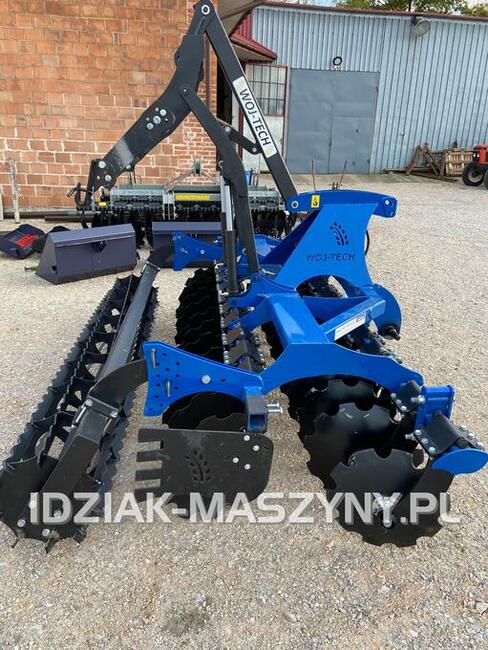 Agregat Talerzowy Siewny WOJ-TECH 2,5m 2,7m 3,0m /brona
