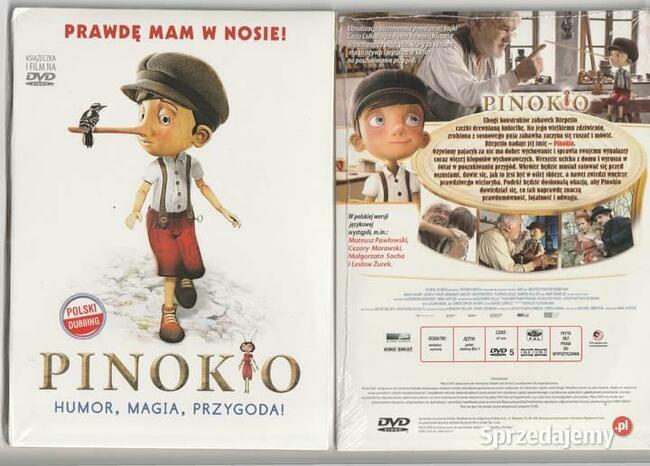 Pinokio prawdę ma w nosie DVD