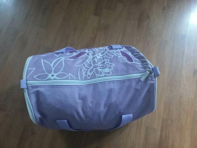 Torba Podróżna Fioletowa Jak Nowa Polecam
