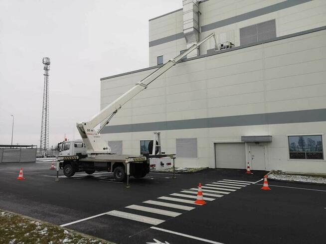 Podnośnik koszowy 35/30/26/25/22/20m Wynajem z operatorem