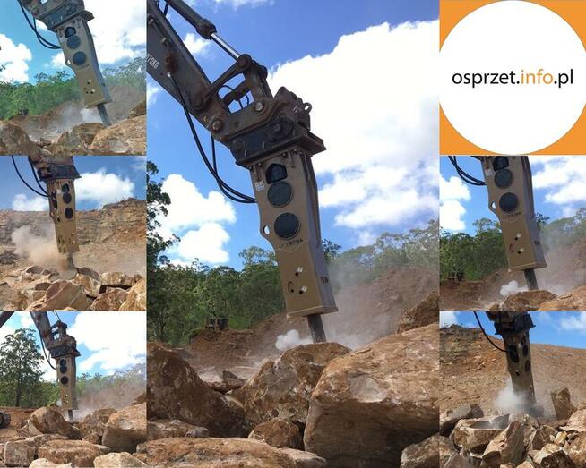 Młot wyburzeniowy TECNA - T60H hydrauliczny, do koparki