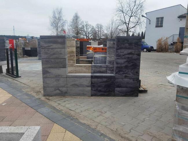 Bloczki ogrodzeniowe KONEKT różne kolory KURIER cała Polska