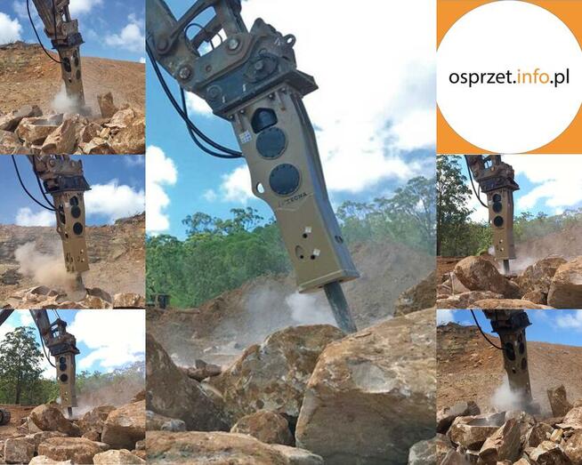 Młot wyburzeniowy TECNA - T60H hydrauliczny, do koparki