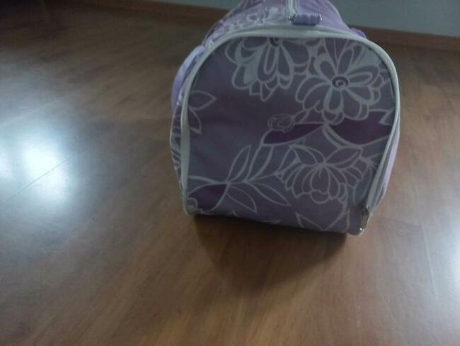 Torba Podróżna Fioletowa Jak Nowa Polecam