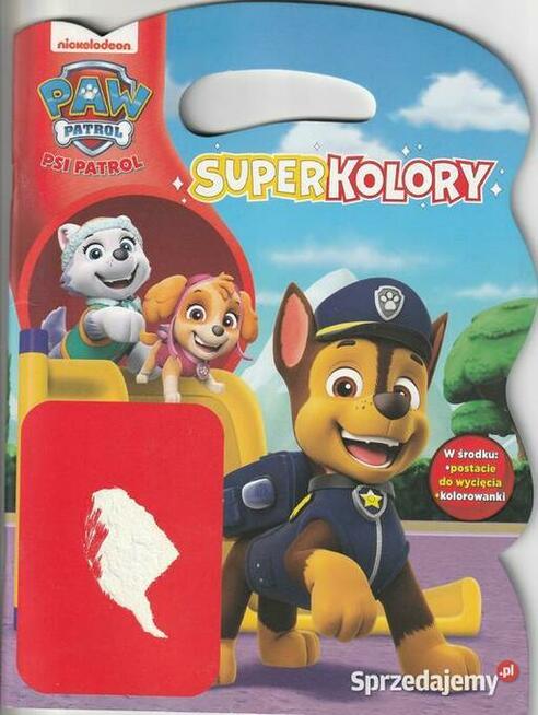 Psi Patrol SuperKolory Kolorowanka
