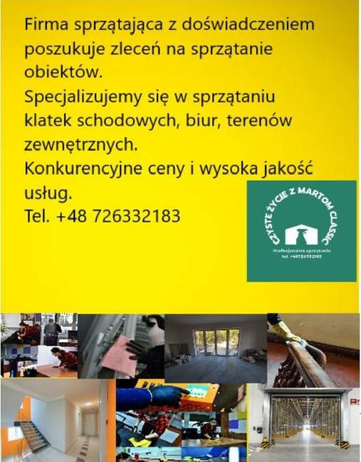 Sprzątanie pomieszczeń