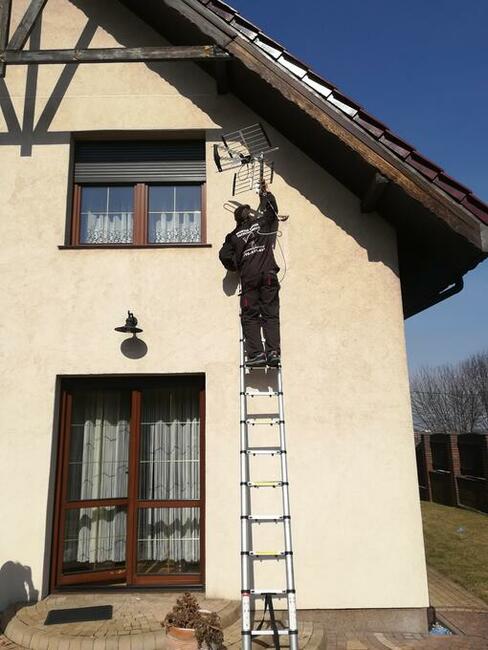 Ustawianie Montaż Anten satelitarnych naziemnych