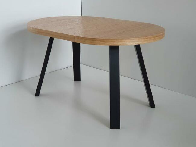 Zestaw stół drewniany + krzesła tapicerowane szare Producent