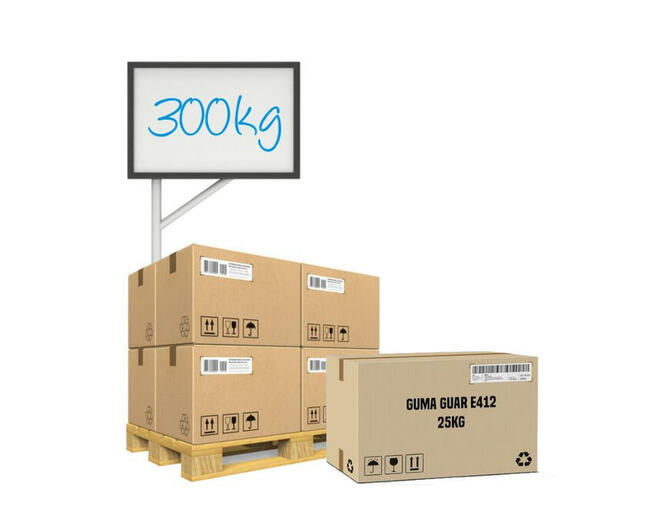 Guma guar 50-55 E412