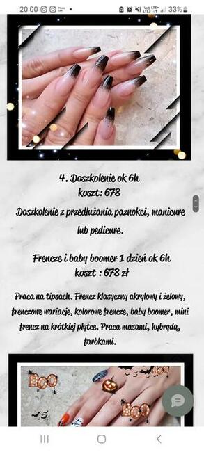 Kurs paznokcie Pruszków Porto