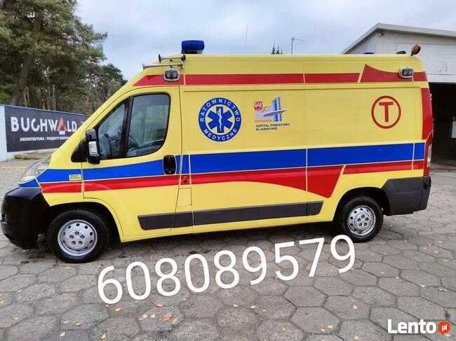 Transport chorych Jarocin karetka ambulans
