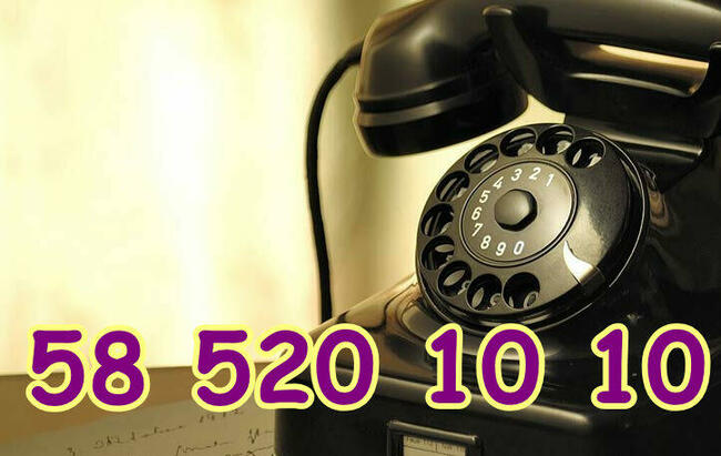 Złoty numer telefonu stacjonarnego