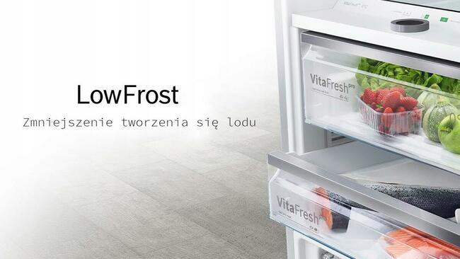 Lodówka Vivax Slim 152cm 174L Biała Low FROST