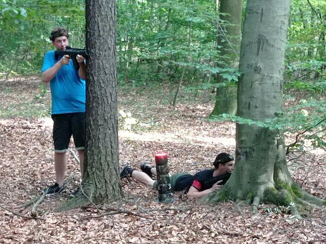 Laser tag, paintball laserowy