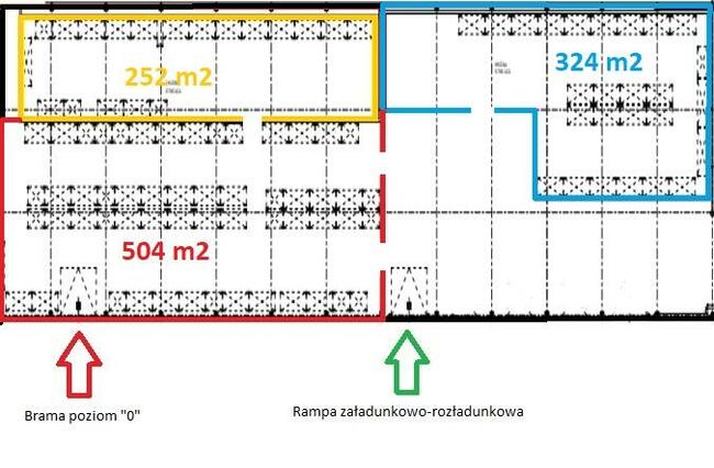 BEZPOŚREDNIO - Powierzchnia magazynowa - 1080 m2 - DO WYNAJĘ