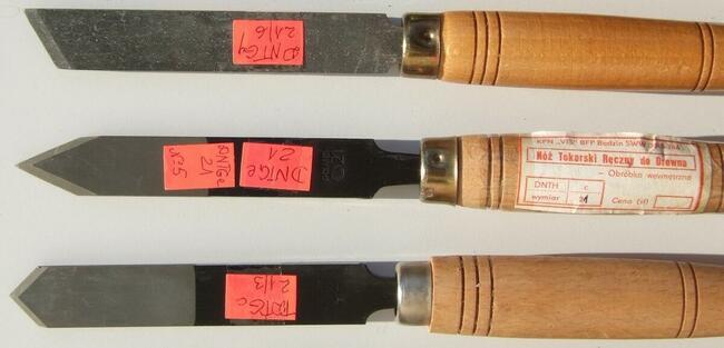 NÓŻ TOKARSKI RĘCZNY DO DREWNA 25 DNTGb DNTGc DNTHa DNTHc Kra