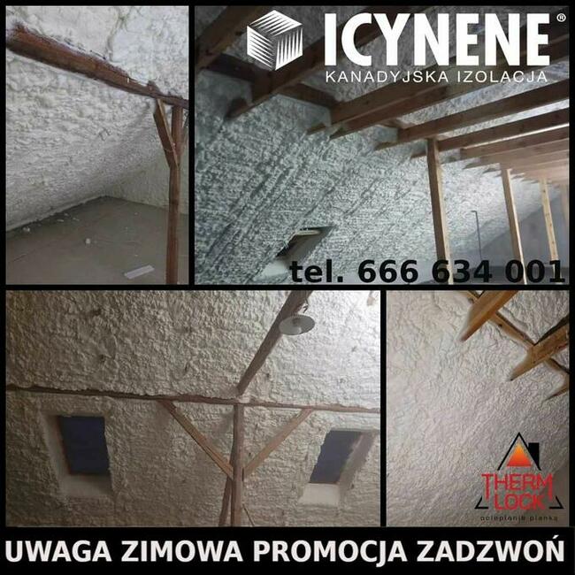 Ocieplenie poddasza Pianowanie poddaszy Ocieplanie Pianka