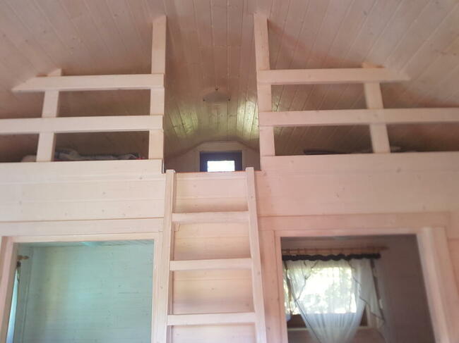 Drewniane domki nad morzem Rusinowo Jarosławiec noclegi