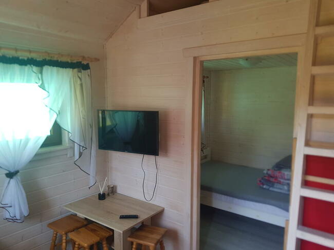 Drewniane domki nad morzem Rusinowo Jarosławiec noclegi