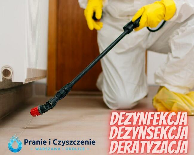 Dezynfekcja, dezynsekcja, deratyzacja, ozonowanie - Warszawa