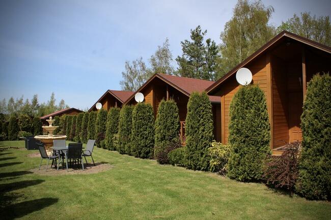 Drewniane domki nad morzem Rusinowo Jarosławiec noclegi