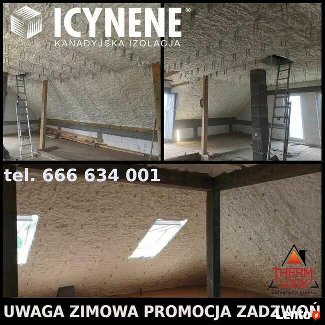 Izolacje natryskowe Ocieplanie pianka Pur Docieplenie piana