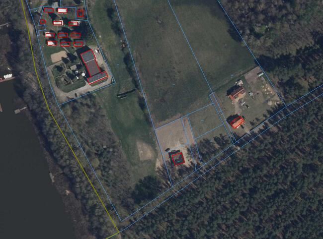 Piekna działka blisko jeziora