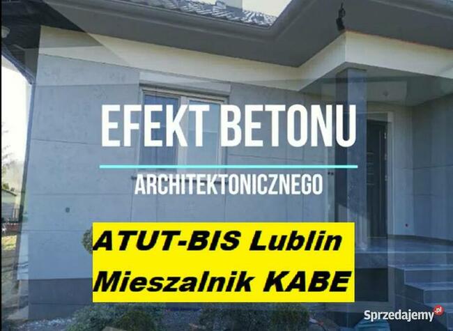 Beton architektoniczny Lublin wew/zewn. KABE Efekt betonu