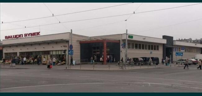 Lokal handlowo-uslugowy Łódź Bałucki rynek