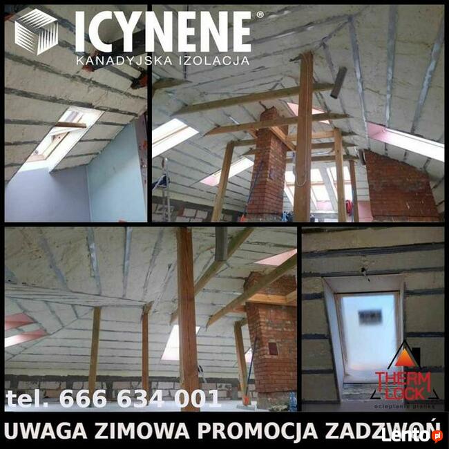 Izolacje natryskowe Ocieplanie pianka Pur Docieplenie piana