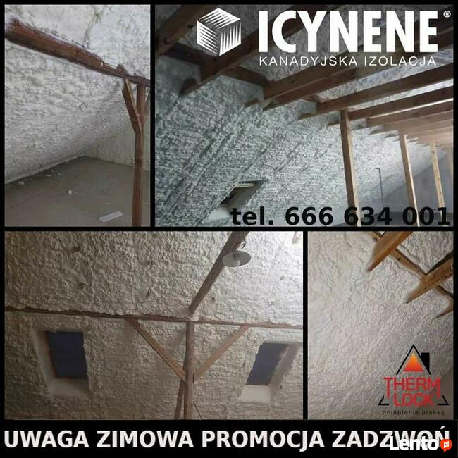 Izolacje natryskowe Ocieplanie pianka Pur Docieplenie piana
