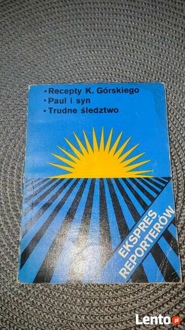 „Ekspres reporterów Recepty K.Górskiego” + GRATIS książka