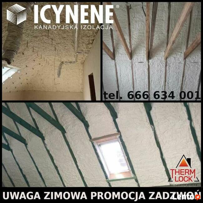Izolacje natryskowe Ocieplanie pianka Pur Docieplenie piana