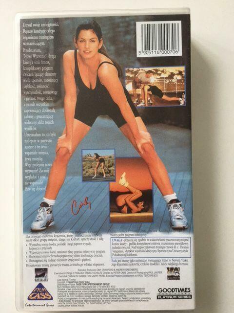 Zestaw ćwiczeń fitness Cindy Crawford VHS