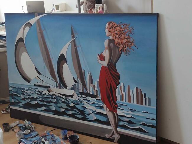 Maluję obrazy na zlecenie.