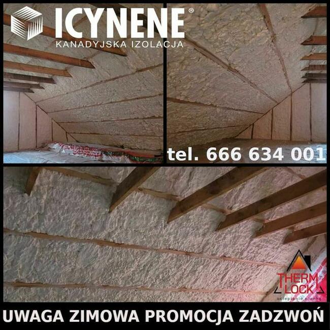 Izolacje natryskowe Ocieplanie pianka Pur Docieplenie piana
