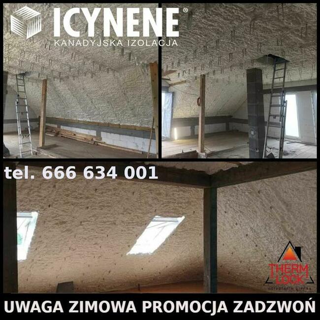 Ocieplenie poddasza Pianowanie poddaszy Ocieplanie Pianka