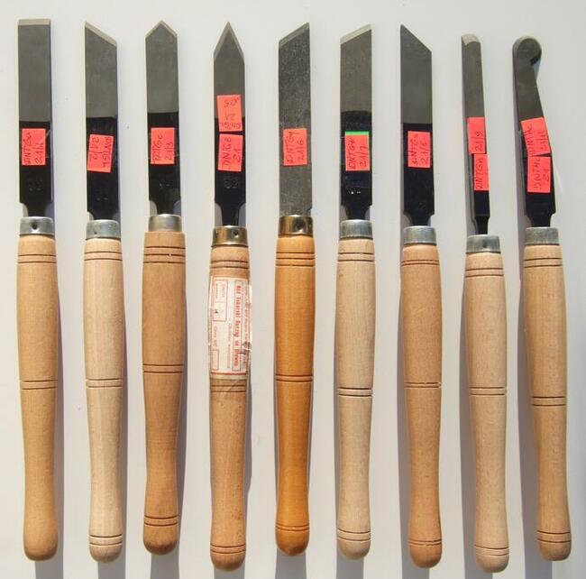 NÓŻ TOKARSKI RĘCZNY DO DREWNA 25 DNTGb DNTGc DNTHa DNTHc Kra